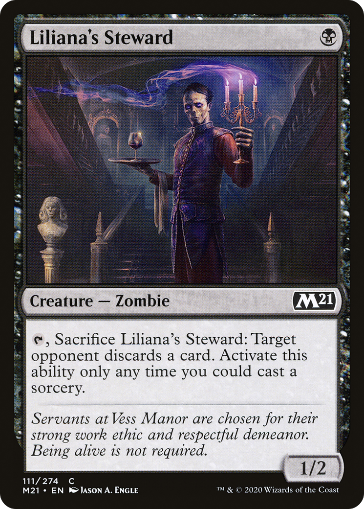 Image of Liliana's Steward (M21-111) - Core Set 2021