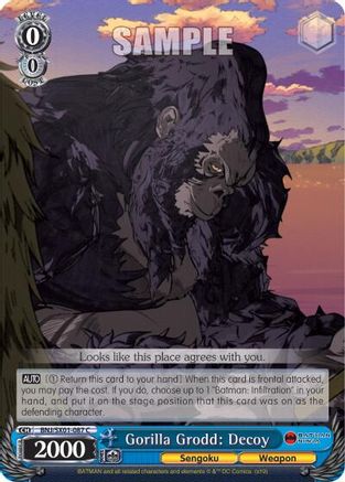 Image of Gorilla Grodd: Decoy (BNJ/SX01-087 C) - Batman Ninja