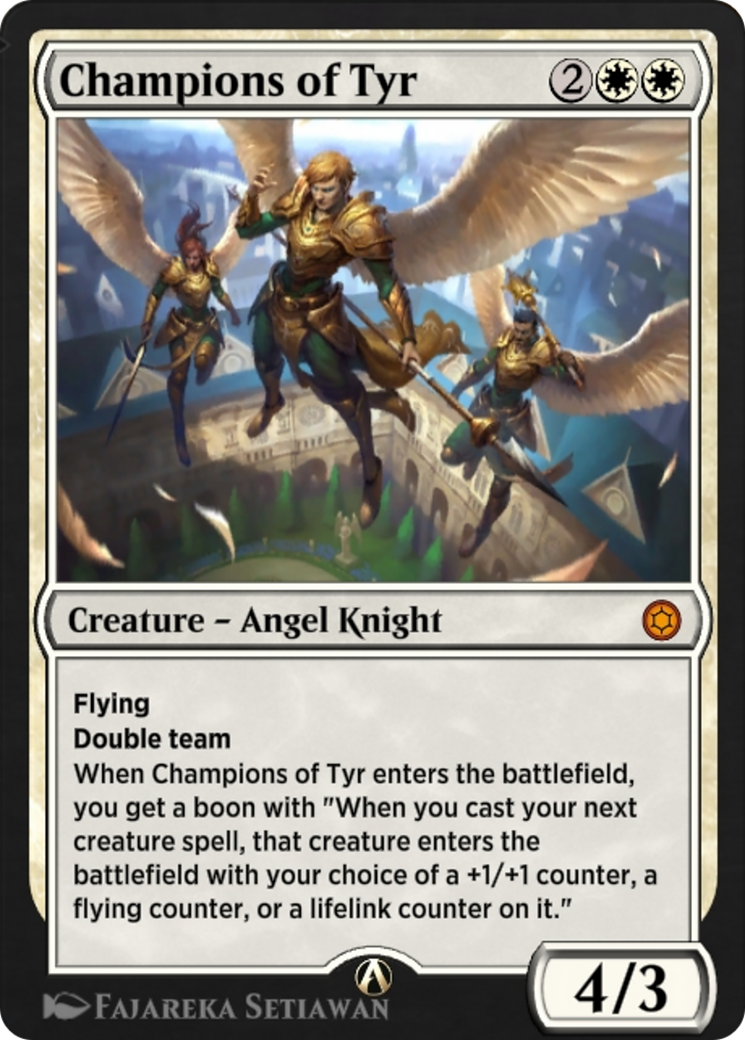 Image of Champions of Tyr (HBG-021) - Alchemy Horizons: Baldur's Gate