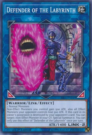 Image of Defender of the Labyrinth (RIRA-EN049) - Rising Rampage 1st Edition