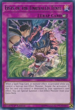 Image of Fists of the Unrivaled Tenyi (RIRA-EN072) - Rising Rampage Unlimited