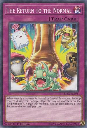 Image of The Return to the Normal (RIRA-EN075) - Rising Rampage Unlimited