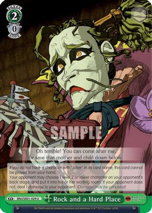 Image of Rock and a Hard Place (BNJ/SX01-029 U) - Batman Ninja