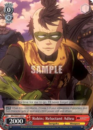 Image of Robin: Reluctant Adieu (BNJ/SX01-050 C) - Batman Ninja