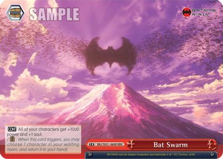Image of Bat Swarm (RRR) (BNJ/SX01-060R RRR) - Batman Ninja