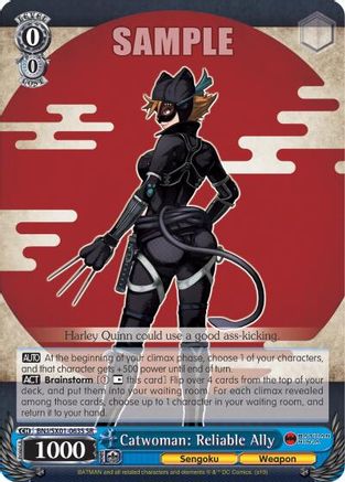 Image of Catwoman: Reliable Ally (SR) (BNJ/SX01-063S SR) - Batman Ninja