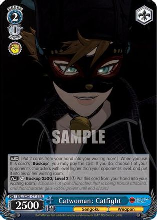Image of Catwoman: Catfight (SR) (BNJ/SX01-071S SR) - Batman Ninja