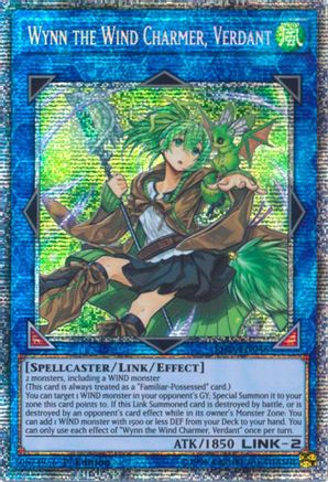 Image of Wynn the Wind Charmer, Verdant (Starlight Rare) (RIRA-EN046) - Rising Rampage 1st Edition