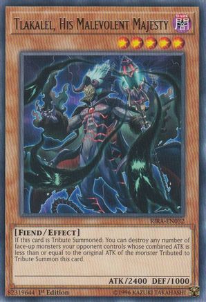Image of Tlakalel, His Malevolent Majesty (RIRA-ENSP1) (RIRA-ENSP1) - Rising Rampage Limited