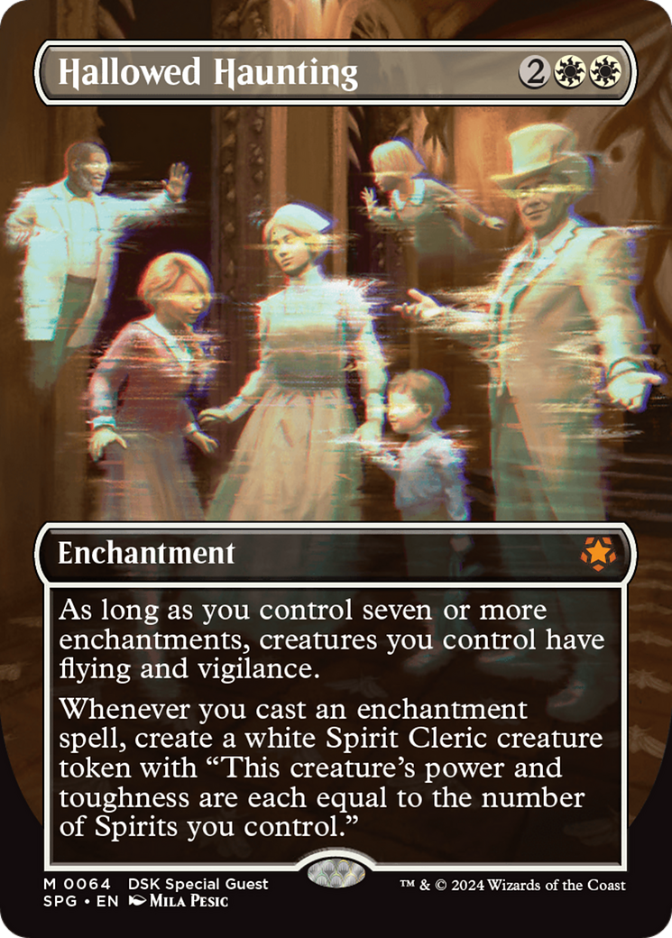 Image of Hallowed Haunting (Borderless) (SPG-064) - Special Guests (Borderless)