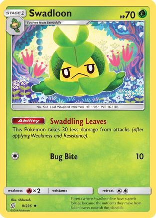 Image of Swadloon 008/236  SM  Unified Minds - Uncommon