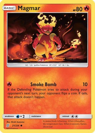 Image of Magmar 021/236  SM  Unified Minds - Common