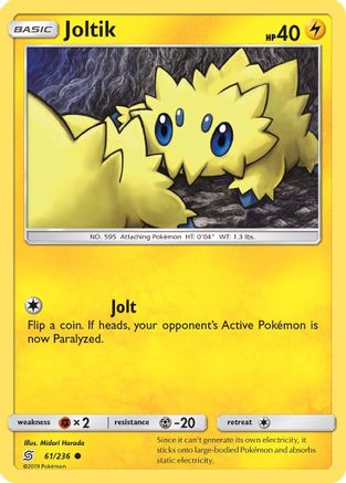 Image of Joltik 061/236  SM  Unified Minds - Common