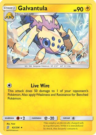Image of Galvantula 062/236  SM  Unified Minds - Rare