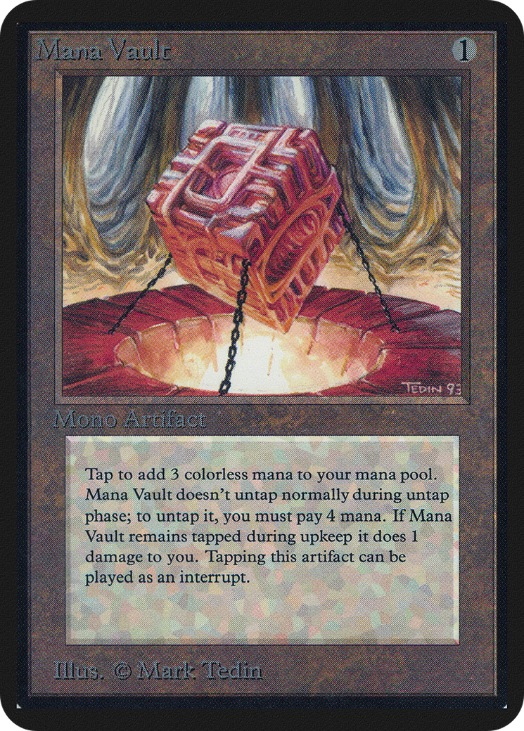 Image of Mana Vault (LEA-) - Limited Edition Alpha