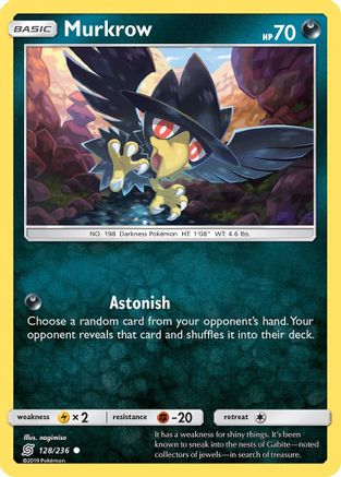 Image of Murkrow (128) 128/236  SM  Unified Minds - Common