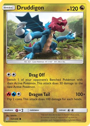 Image of Druddigon 157/236  SM  Unified Minds - Common