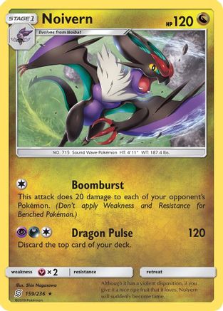Image of Noivern 159/236  SM  Unified Minds - Rare