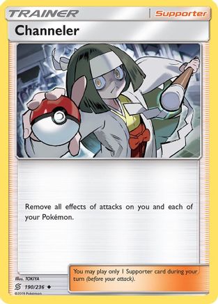 Image of Channeler 190/236  - Reverse Holofoil SM  Unified Minds - Uncommon
