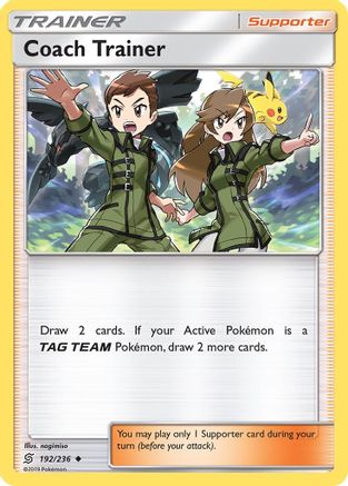 Image of Coach Trainer 192/236  SM  Unified Minds - Uncommon