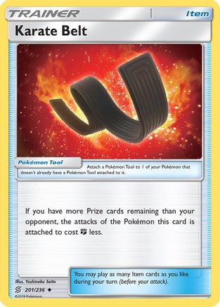 Image of Karate Belt 201/236  SM  Unified Minds - Uncommon