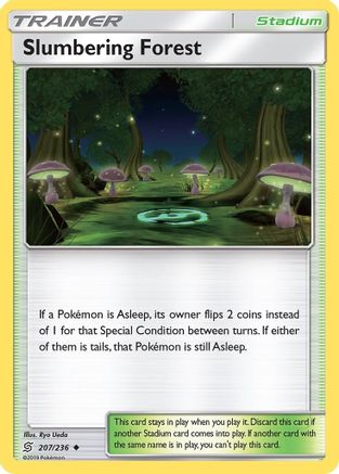 Image of Slumbering Forest 207/236  SM  Unified Minds - Uncommon