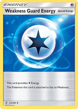 Image of Weakness Guard Energy 213/236  - Reverse Holofoil SM  Unified Minds - Uncommon