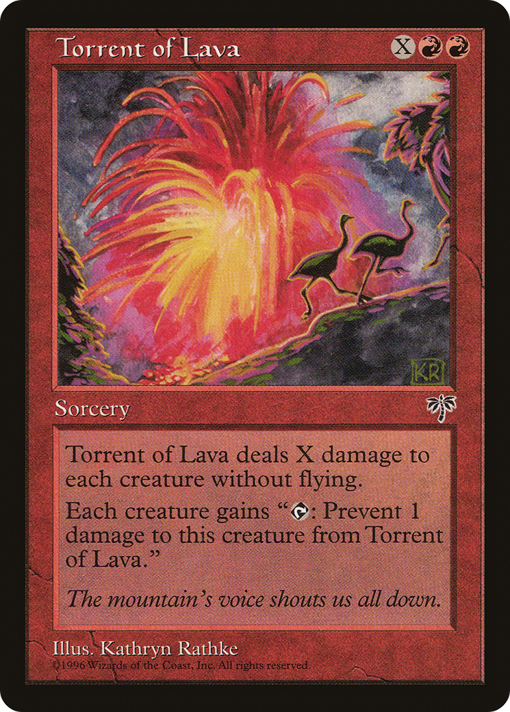 Image of Torrent of Lava (MIR-) - Mirage