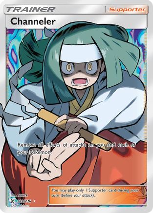 Image of Channeler (Full Art) 232  - Holofoil SM  Unified Minds - Ultra Rare