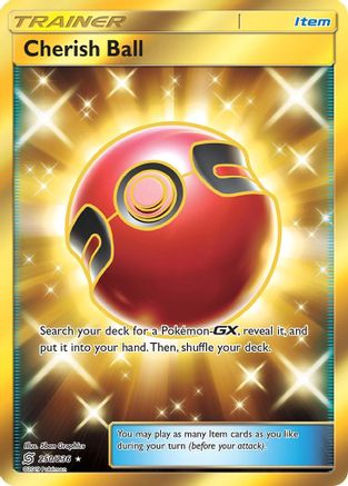 Image of Cherish Ball (Secret) 250  - Holofoil SM  Unified Minds - Secret Rare
