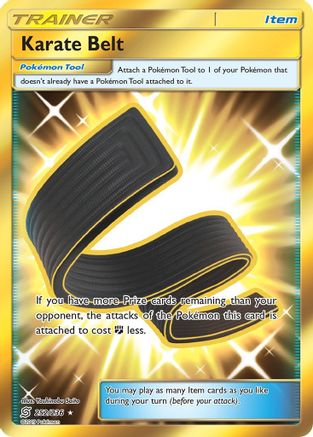 Image of Karate Belt (Secret) 252  - Holofoil SM  Unified Minds - Secret Rare