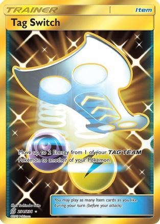 Image of Tag Switch (Secret) 254  - Holofoil SM  Unified Minds - Secret Rare