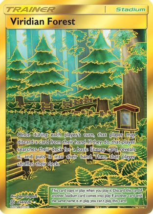 Image of Viridian Forest (Secret) 256  - Holofoil SM  Unified Minds - Secret Rare