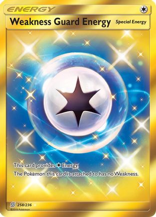 Image of Weakness Guard Energy (Secret) 258/236  - Holofoil SM  Unified Minds - Secret Rare