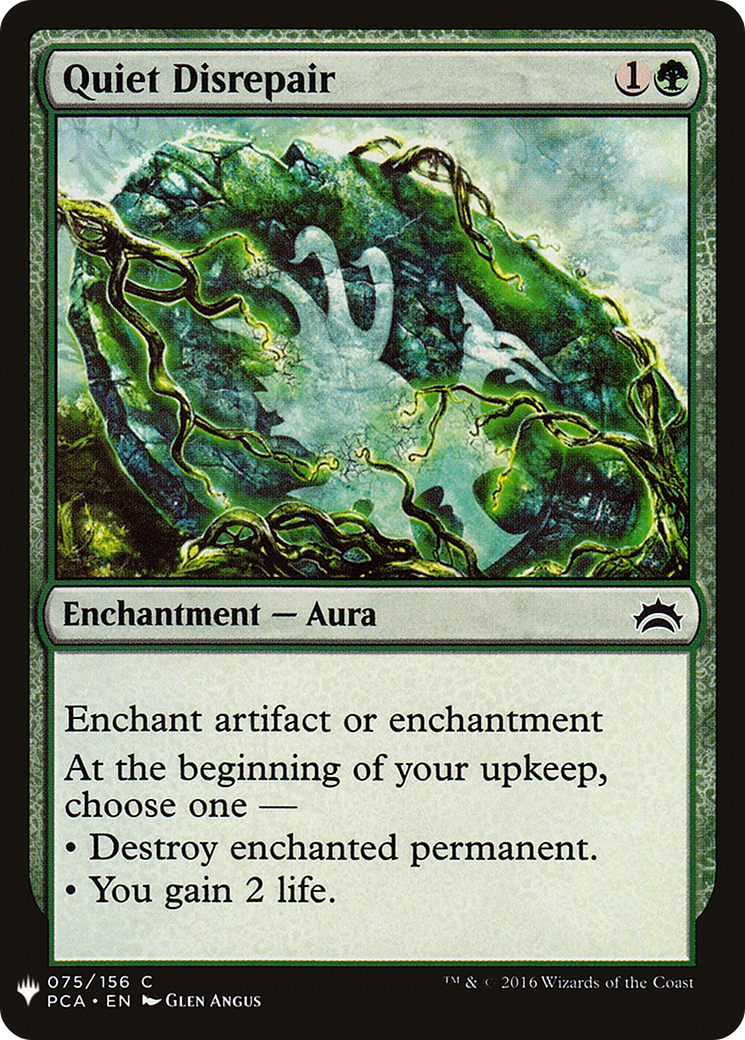 Image of Quiet Disrepair (LIST-075) - The List
