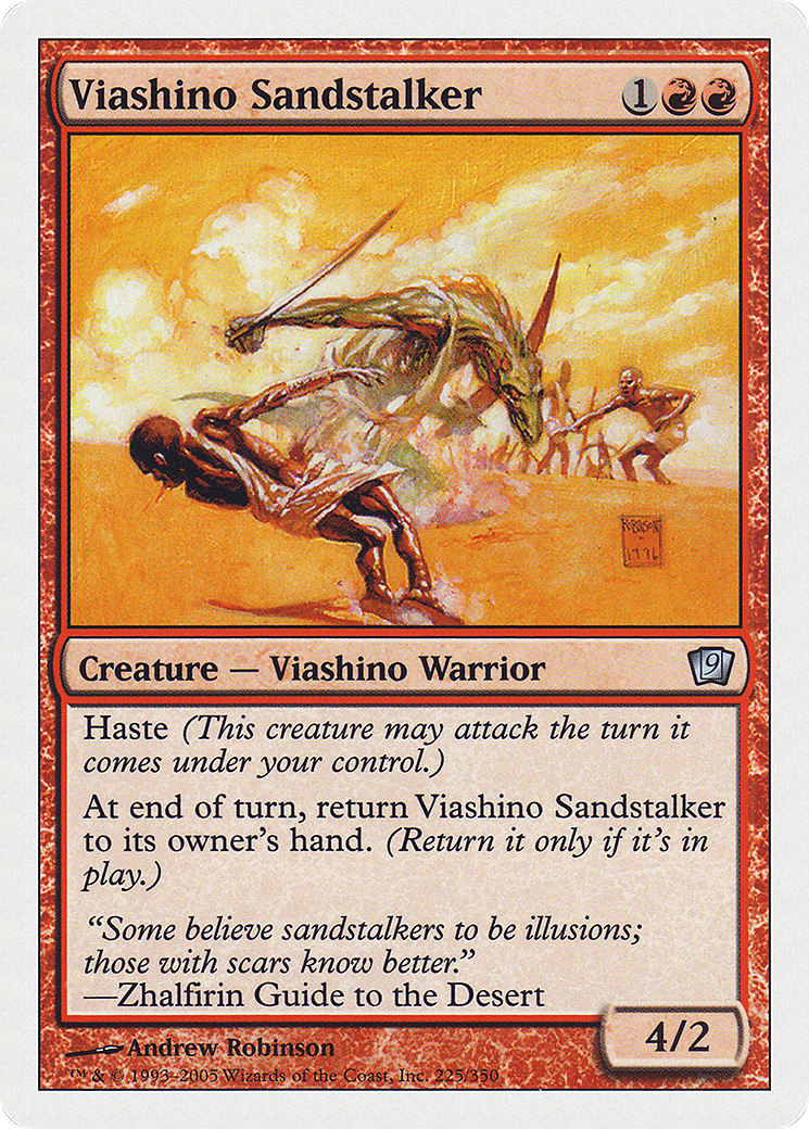 Image of Viashino Sandstalker (9ED-225) - 9th Edition