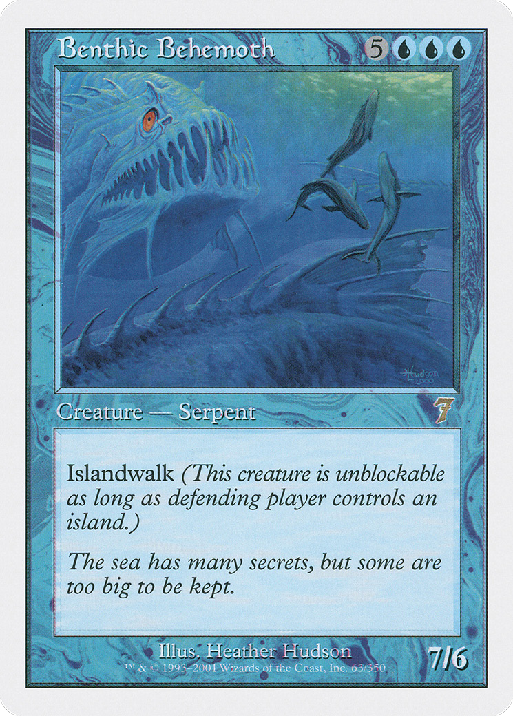 Image of Benthic Behemoth (7ED-063) - 7th Edition