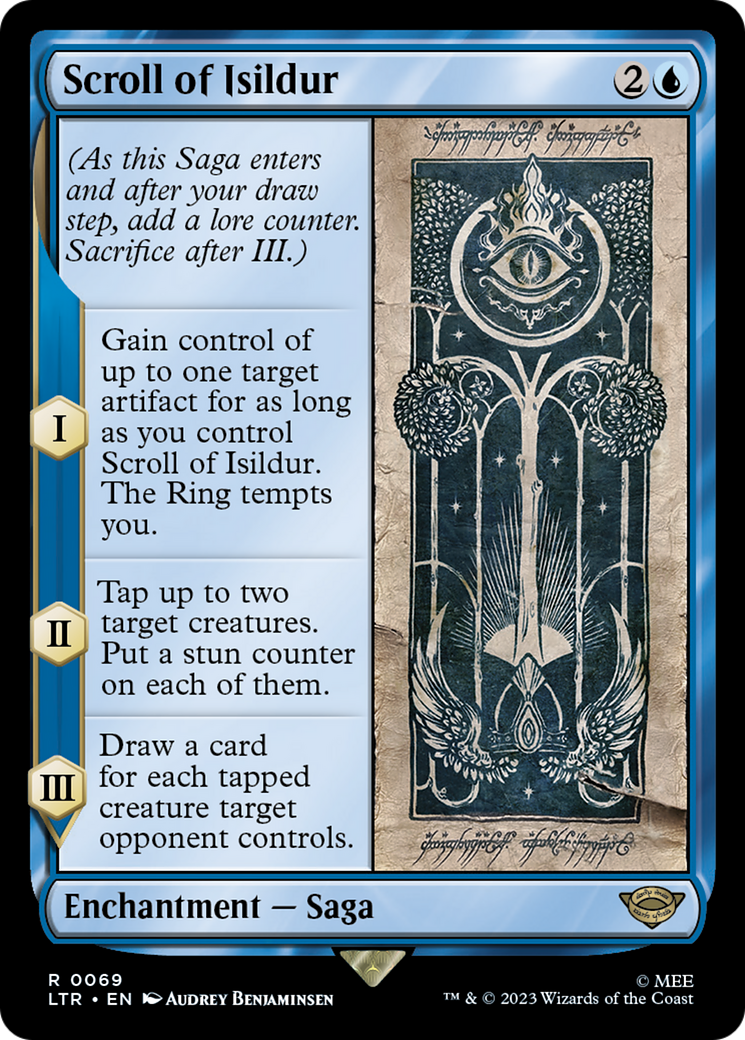 Image of Scroll of Isildur (LTR-069) - The Lord of the Rings: Tales of Middle-earth Foil