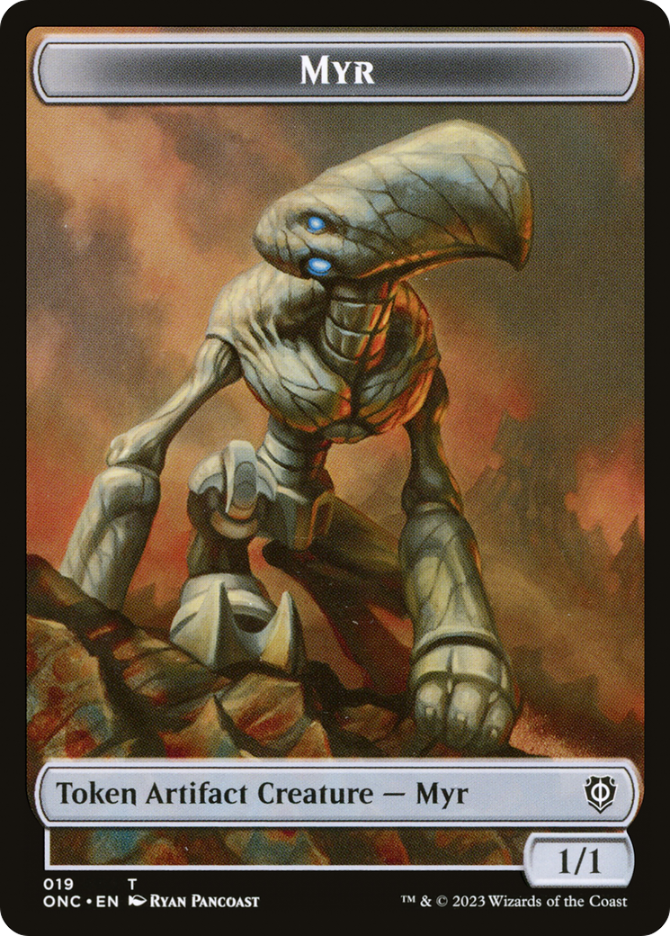 Image of Myr (TONC-019) - Phyrexia: All Will Be One Commander Tokens