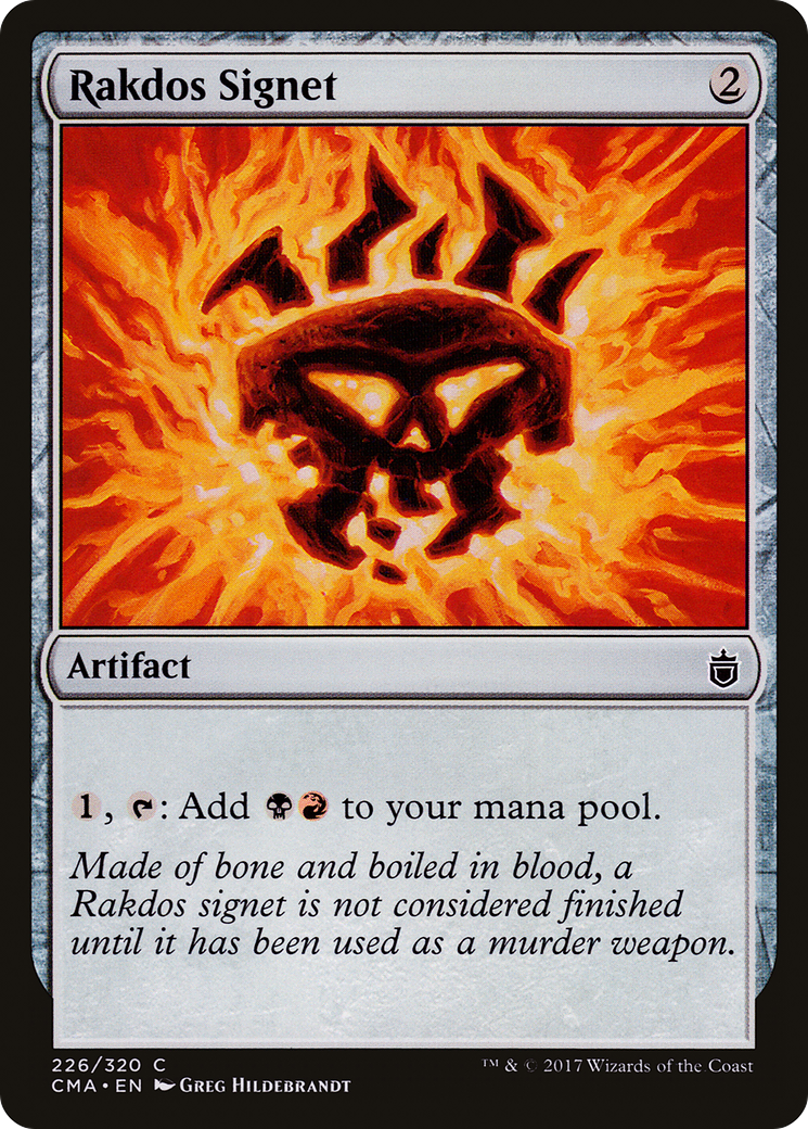 Image of Rakdos Signet (CMA-226) - Commander Anthology