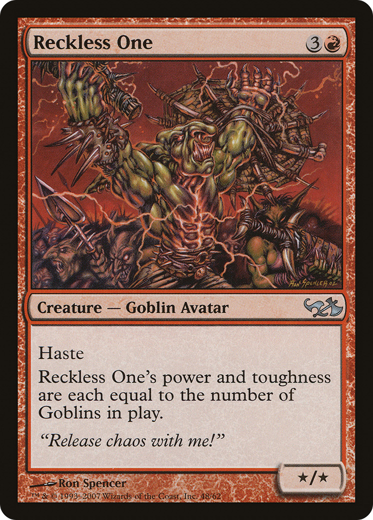 Image of Reckless One (EVG-048) - Duel Decks: Elves vs. Goblins