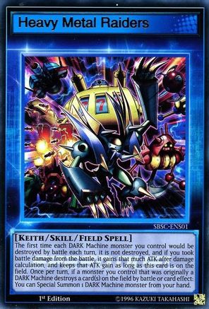 Image of Heavy Metal Raiders (Skill Card) (SBSC-ENS01) - Speed Duel: Scars of Battle 1st Edition