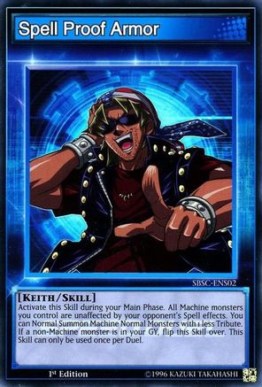 Image of Spell Proof Armor (SBSC-ENS02) - Speed Duel: Scars of Battle 1st Edition