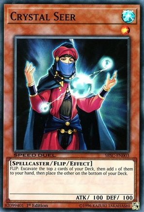 Image of Crystal Seer (SBSC-EN003) - Speed Duel: Scars of Battle 1st Edition