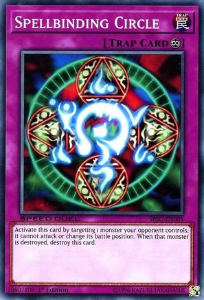 Image of Spellbinding Circle (SBSC-EN005) - Speed Duel: Scars of Battle 1st Edition
