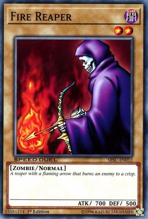 Image of Fire Reaper (SBSC-EN012) - Speed Duel: Scars of Battle 1st Edition
