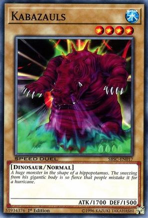 Image of Kabazauls (SBSC-EN017) - Speed Duel: Scars of Battle 1st Edition