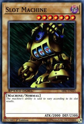 Image of Slot Machine (SBSC-EN025) - Speed Duel: Scars of Battle 1st Edition