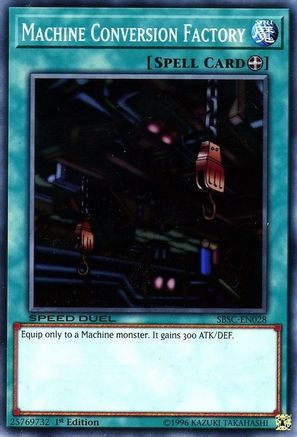 Image of Machine Conversion Factory (SBSC-EN028) - Speed Duel: Scars of Battle 1st Edition