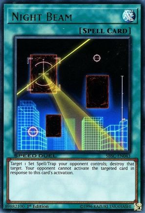 Image of Night Beam (SBSC-EN043) - Speed Duel: Scars of Battle 1st Edition